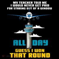 Funny Air Traffic Controller Saying ATC Flight Control Coaster thumb 2