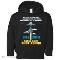 Funny Air Traffic Controller Saying ATC Flight Control Toddler Hoodie thumb 0