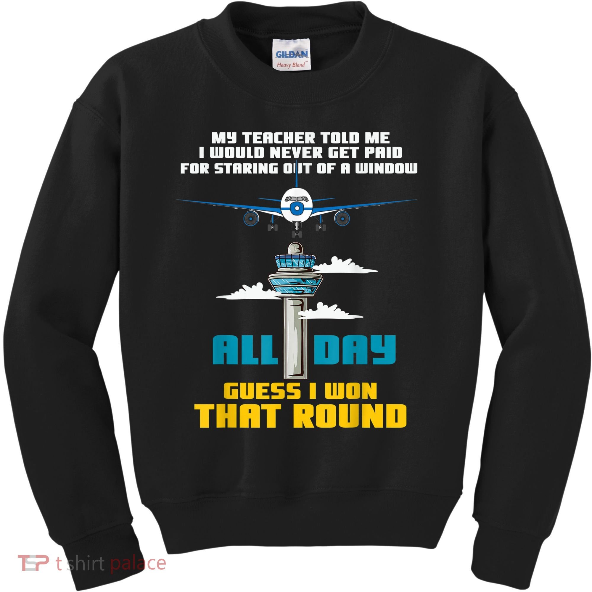 Funny Air Traffic Controller Saying ATC Flight Control Kids Sweatshirt