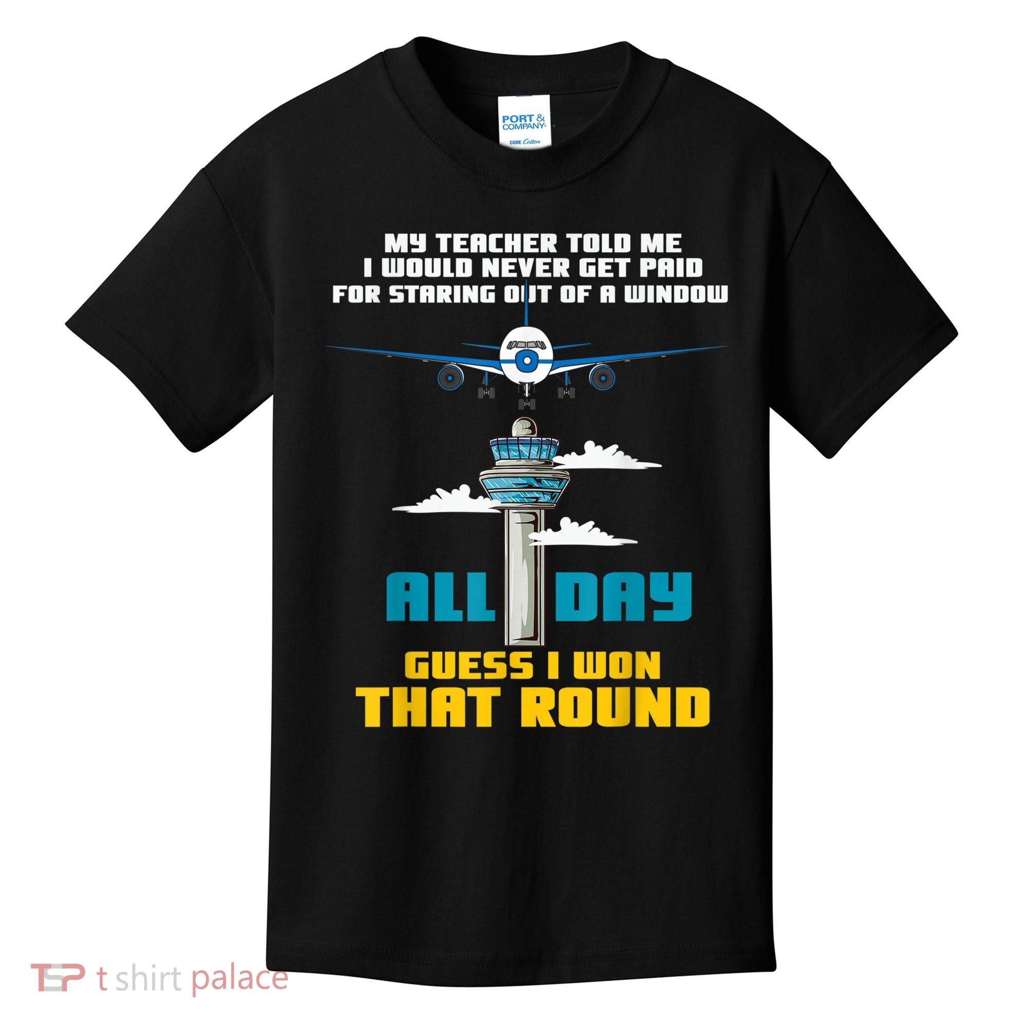 Funny Air Traffic Controller Saying ATC Flight Control Kids T-Shirt