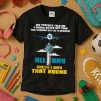 Funny Air Traffic Controller Saying ATC Flight Control Kids T-Shirt thumb 3
