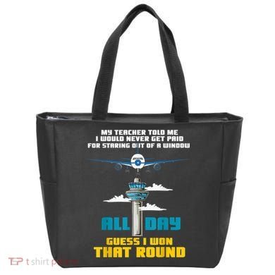 Funny Air Traffic Controller Saying ATC Flight Control Tote Bag