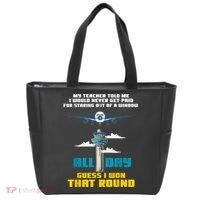 Funny Air Traffic Controller Saying ATC Flight Control Tote Bag thumb 0