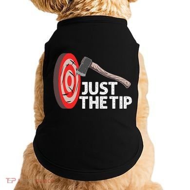 Funny Axe Throwing Design Axe Throwers Lovers Doggie Tank