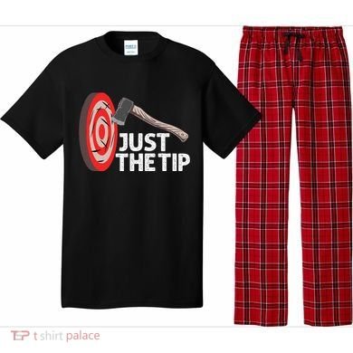 Funny Axe Throwing Design Axe Throwers Lovers Pajama Set