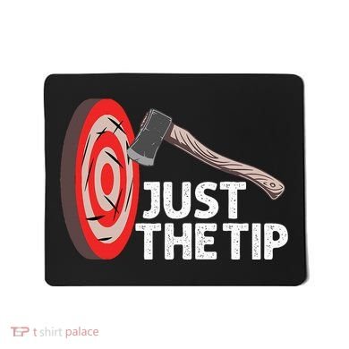 Funny Axe Throwing Design Axe Throwers Lovers Mousepad