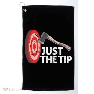 Funny Axe Throwing Design Axe Throwers Lovers Golf Towel