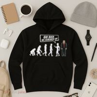 Funny Anti Trump Go Back We Screwed Up Trump Evolution Hoodie thumb 3