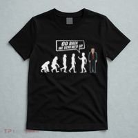 Funny Anti Trump Go Back We Screwed Up Trump Evolution T-Shirt thumb 5