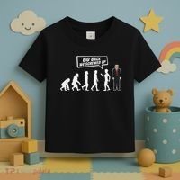 Funny Anti Trump Go Back We Screwed Up Trump Evolution Toddler T-Shirt thumb 3