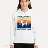 Funny Alpaca Tina You Fat Lard Come And Get Some Dinner Hoodie thumb 5