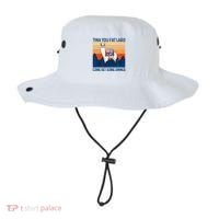 Funny Alpaca Tina You Fat Lard Come And Get Some Dinner Bucket Hat thumb 0
