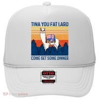 Funny Alpaca Tina You Fat Lard Come And Get Some Dinner Hat thumb 0