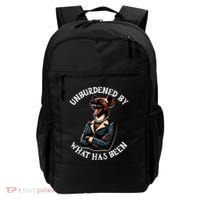 Funny Antikamala The Hyena With Famous Unburdened Quote Backpack thumb 0