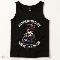 Funny Antikamala The Hyena With Famous Unburdened Quote Tank Top thumb 2