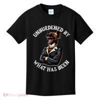 Funny Antikamala The Hyena With Famous Unburdened Quote Kids T-Shirt thumb 0