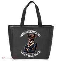 Funny Antikamala The Hyena With Famous Unburdened Quote Tote Bag thumb 0