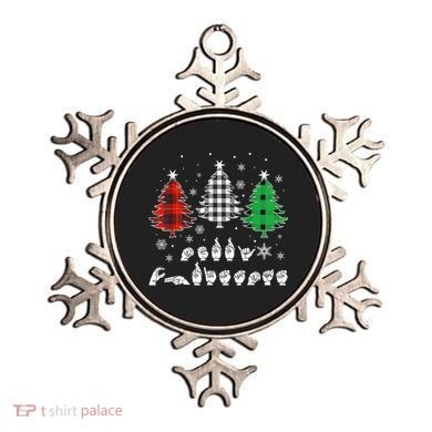 Funny Asl Trees Christmas American Sign Language  Ornament