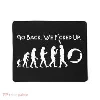 Funny Anti Trump T Go Back! Trump Evolution Mousepad thumb 0