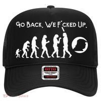 Funny Anti Trump T Go Back! Trump Evolution Hat thumb 0