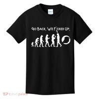 Funny Anti Trump T Go Back! Trump Evolution Kids T-Shirt thumb 0