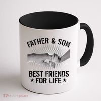 Father & Son Best Friends For Life Coffee Mug thumb 1
