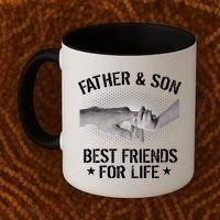 Father & Son Best Friends For Life Coffee Mug thumb 2