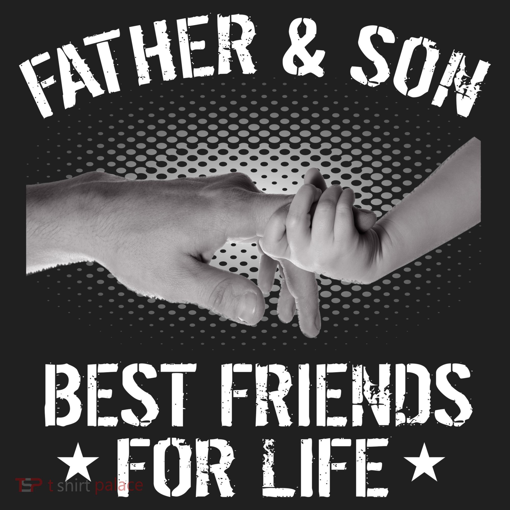 Father & Son Best Friends For Life Golf Towel