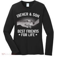 Father & Son Best Friends For Life Women's Long Sleeve Shirt thumb 0