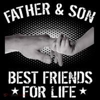 Father & Son Best Friends For Life Kids Long Sleeve Shirt thumb 2