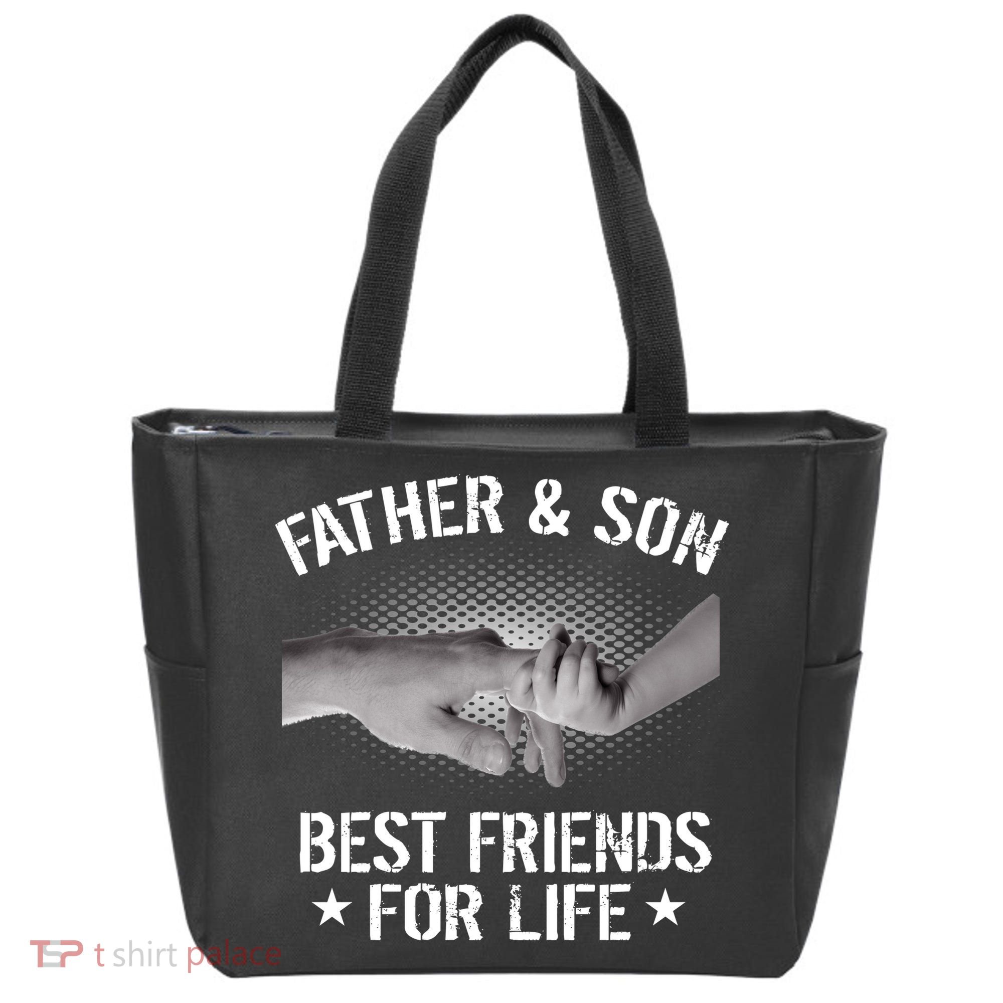 Father & Son Best Friends For Life Tote Bag