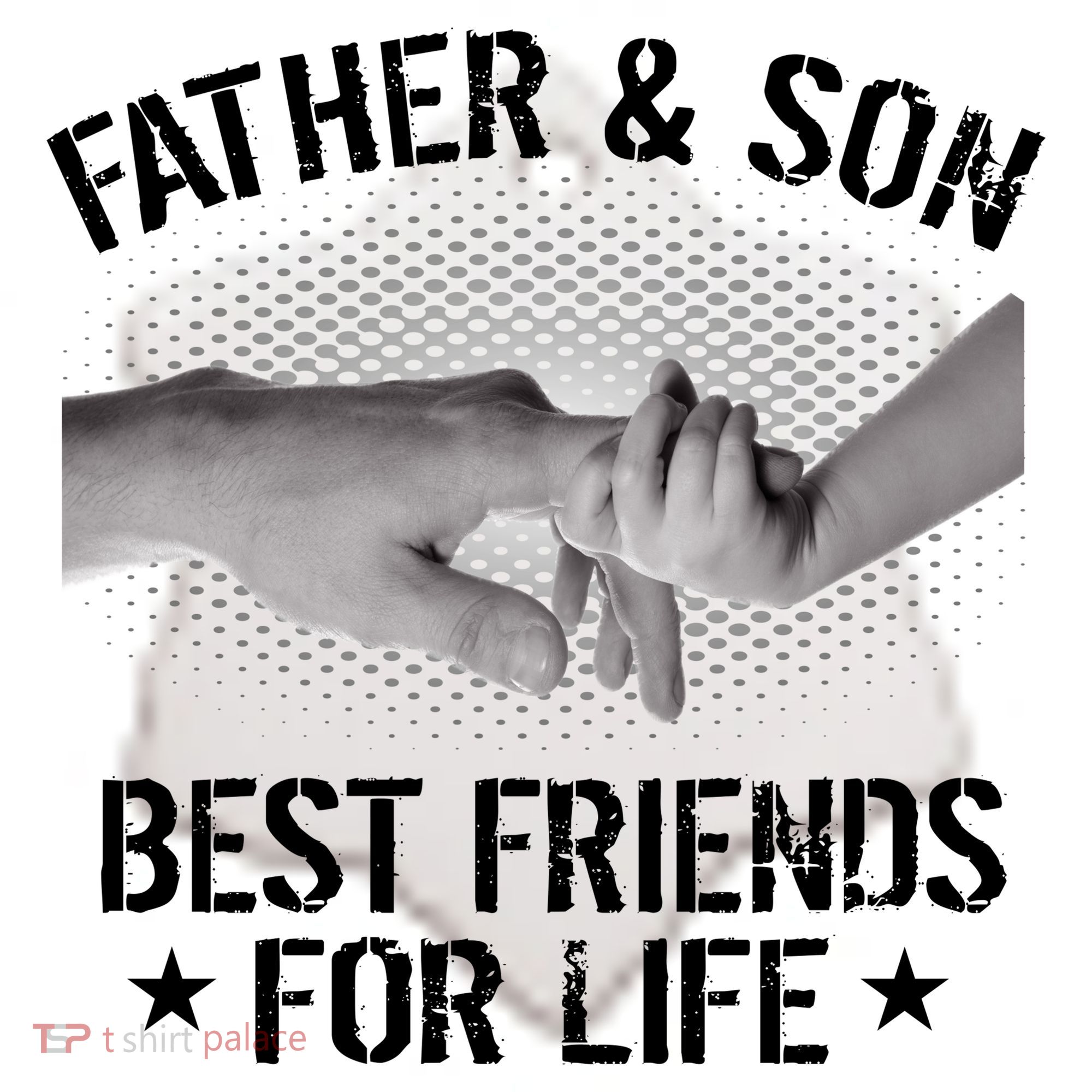 Father & Son Best Friends For Life Ceramic Ornament