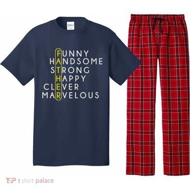 Father Acronym Fathers Day Pajama Set