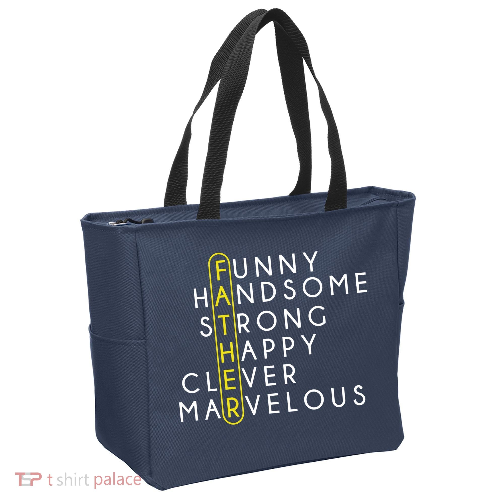 Father Acronym Fathers Day Tote Bag