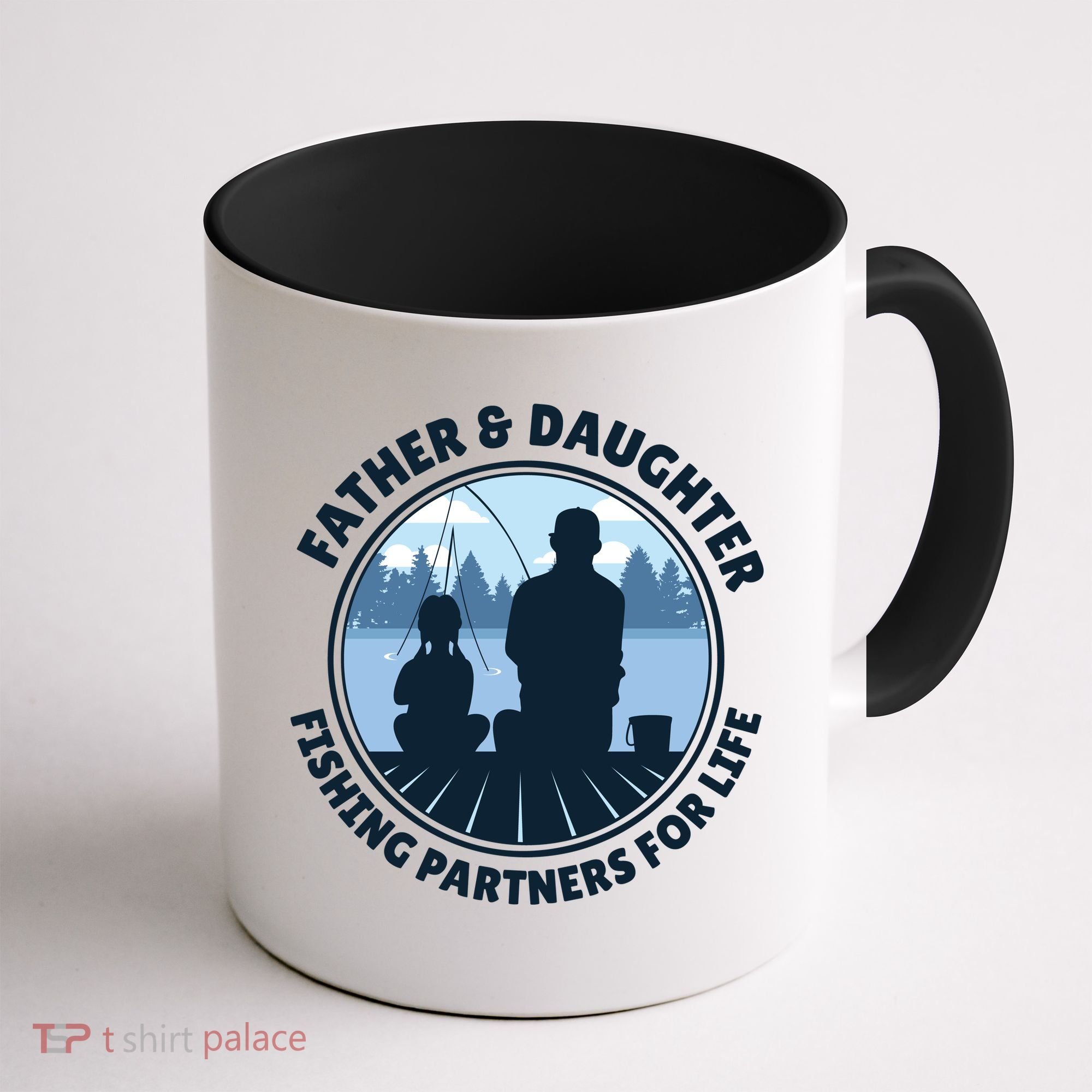 Father And Daughter Fishing Partners Coffee Mug