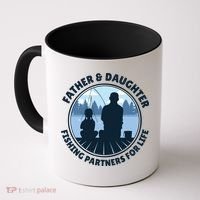 Father And Daughter Fishing Partners Coffee Mug thumb 0