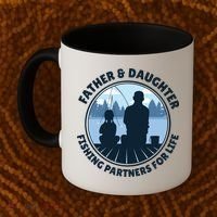 Father And Daughter Fishing Partners Coffee Mug thumb 2