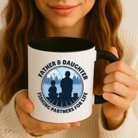 Father And Daughter Fishing Partners Coffee Mug thumb 3