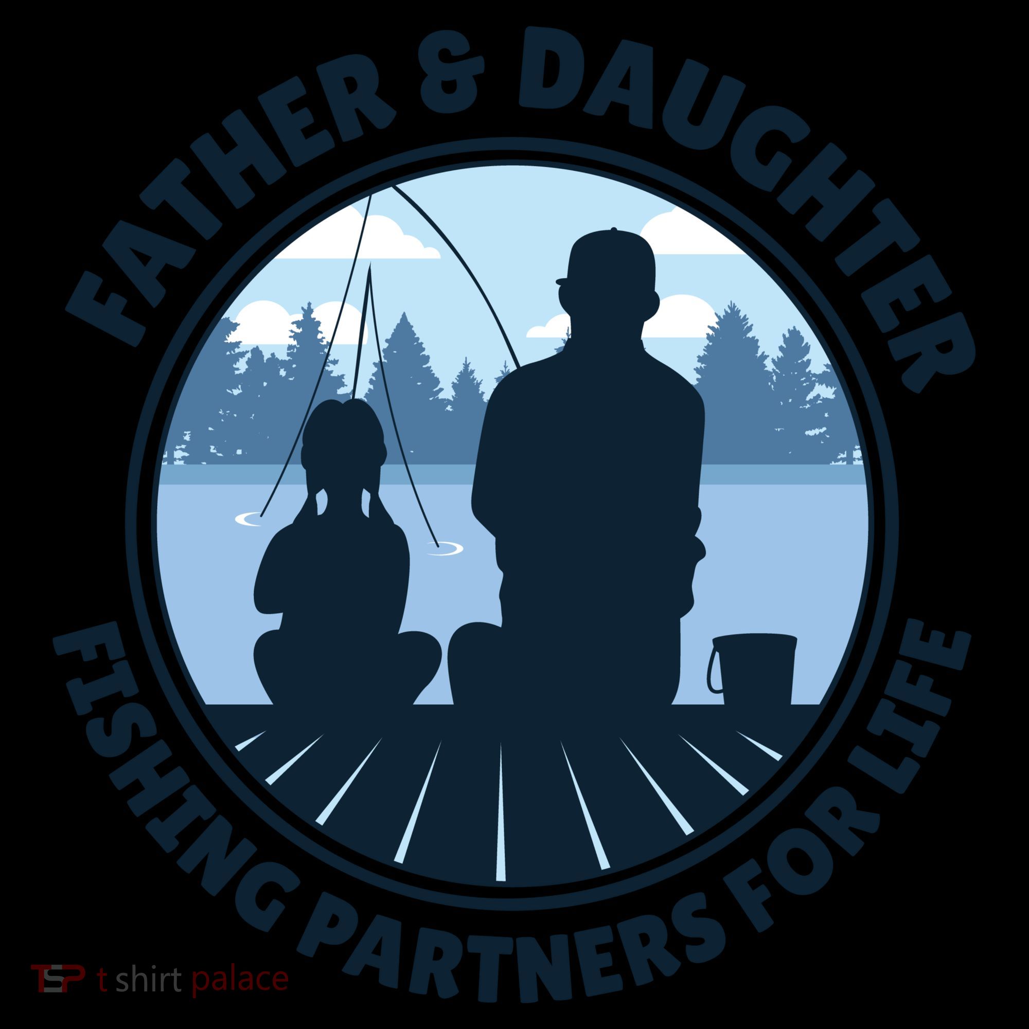 Father And Daughter Fishing Partners Coffee Mug