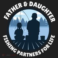 Father And Daughter Fishing Partners Beanie thumb 2