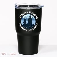 Father And Daughter Fishing Partners Tumbler thumb 0