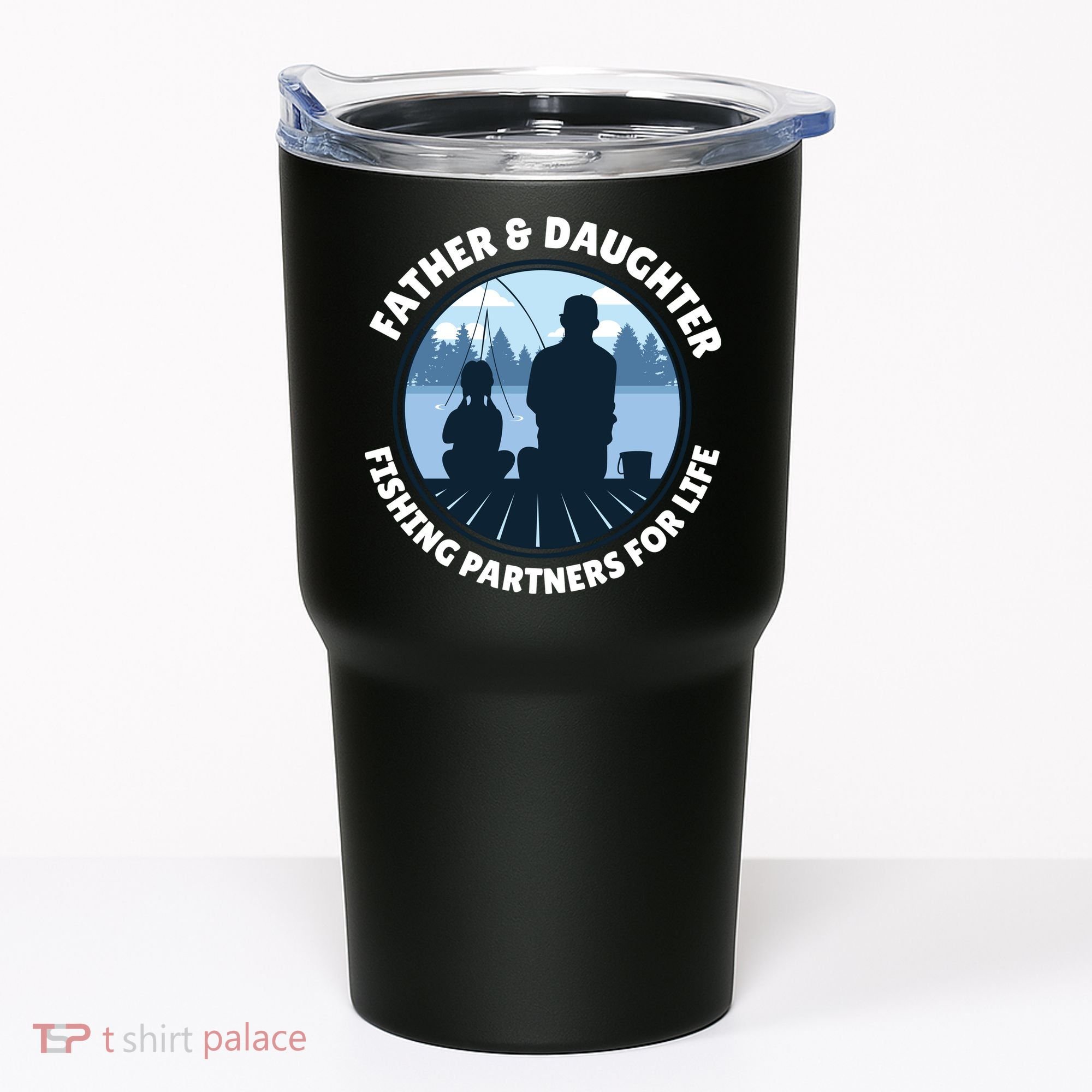 Father And Daughter Fishing Partners Tumbler
