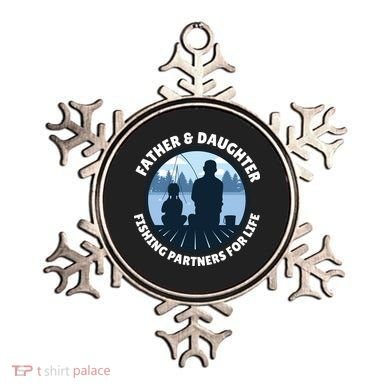 Father And Daughter Fishing Partners Ornament