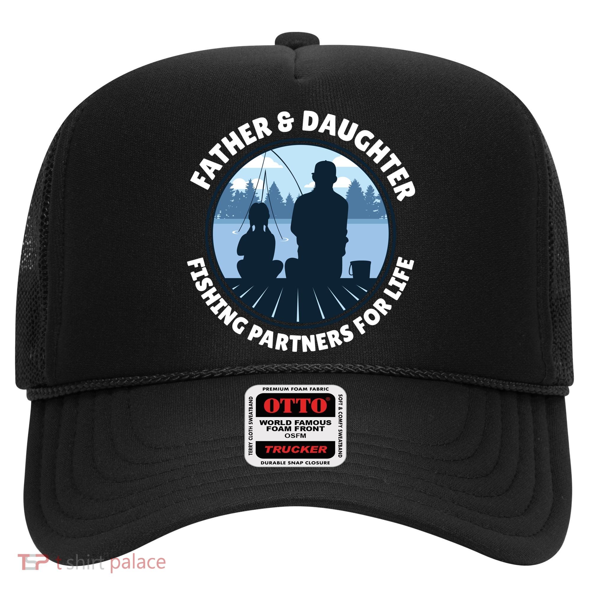 Father And Daughter Fishing Partners Hat