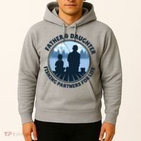Father And Daughter Fishing Partners Hoodie thumb 2