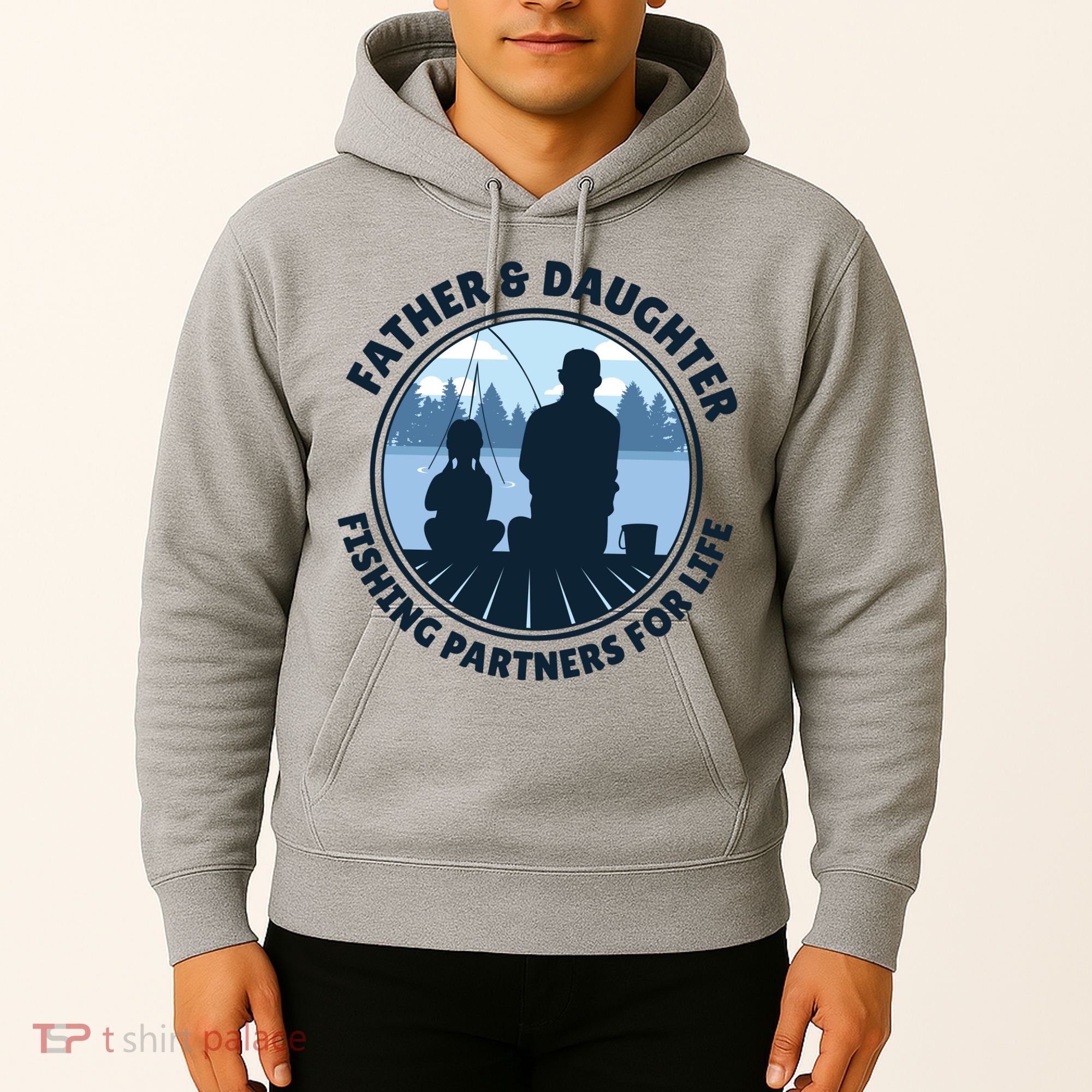 Father And Daughter Fishing Partners Hoodie