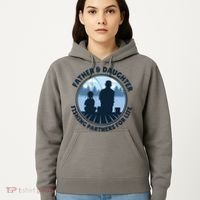 Father And Daughter Fishing Partners Hoodie thumb 5