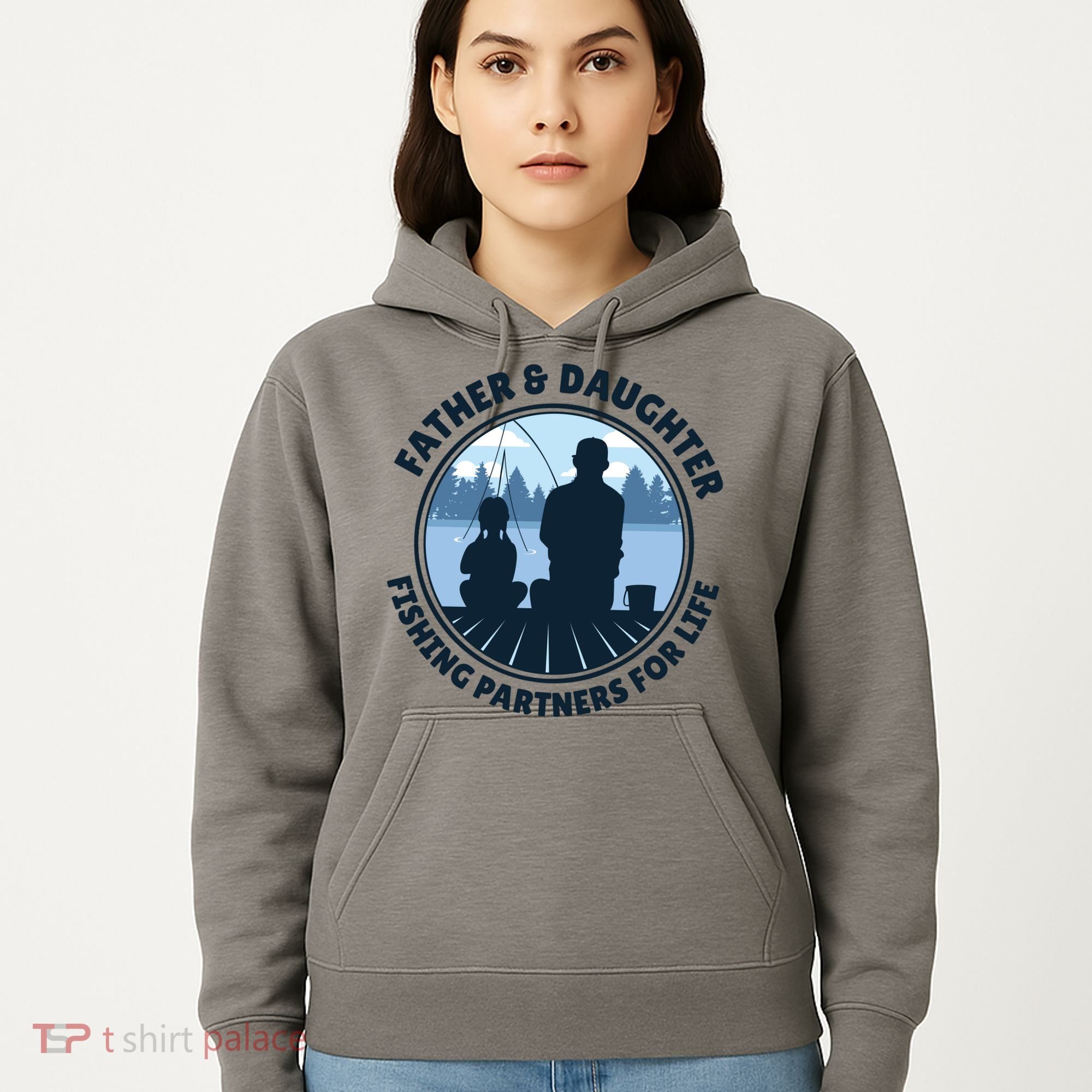 Father And Daughter Fishing Partners Hoodie