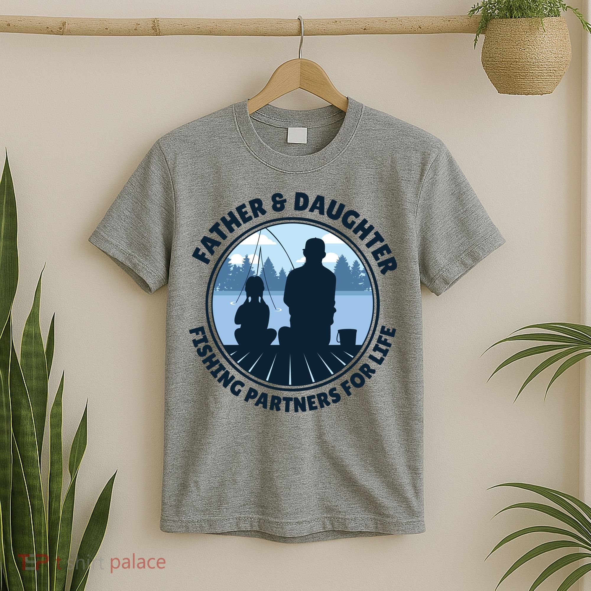 Father And Daughter Fishing Partners T-Shirt