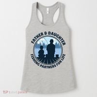 Father And Daughter Fishing Partners Women's Tank Top thumb 0